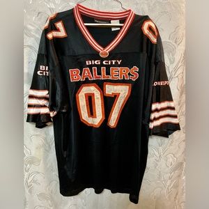 Malonesport Black/Orange Big City Ballers Jersey